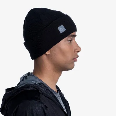 Шапка Buff Crossknit Hat, Solid Black (BU 126483.999.10.00) - 5 Шапка Buff Crossknit Hat, Solid Black (BU 126483.999.10.00) - 5 - Robinzon.ua