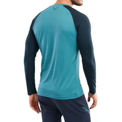 Чоловіча футболка з довгим рукавом Dynafit 44766 M L/S TEE, blue, 48/M (70956/8071 48/M) - 1 - Robinzon.ua