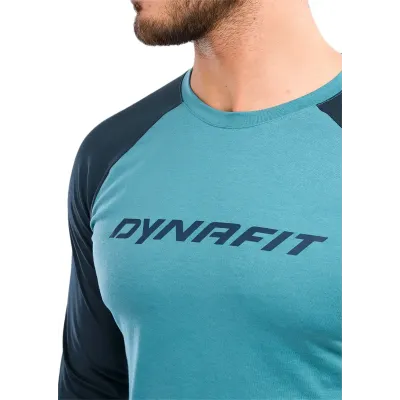 Чоловіча футболка з довгим рукавом Dynafit 44766 M L/S TEE, blue, 48/M (70956/8071 48/M) - 3 - Robinzon.ua