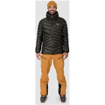 Чоловічий зимовий пуховик для альпінізму Salewa Ortles MED 3 RDS DWN Jacket M, Black Out, 48/M (28718/0910 48/M) - 3 - Robinzon.ua