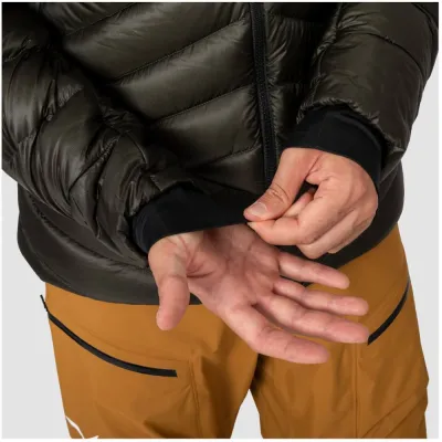 Чоловічий зимовий пуховик для альпінізму Salewa Ortles MED 3 RDS DWN Jacket M, Black Out, 48/M (28718/0910 48/M) - 5 - Robinzon.ua