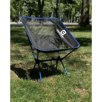 Кемпинговое кресло BaseCamp Compact, 50x58x56 см, Black/Orange (BCP 10306) - 8 - Robinzon.ua
