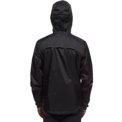 Мембранна чоловіча куртка для трекінгу Black Diamond M Treeline Rain Shell, L - Black (BD 7450080002LRG1) - 1 - Robinzon.ua