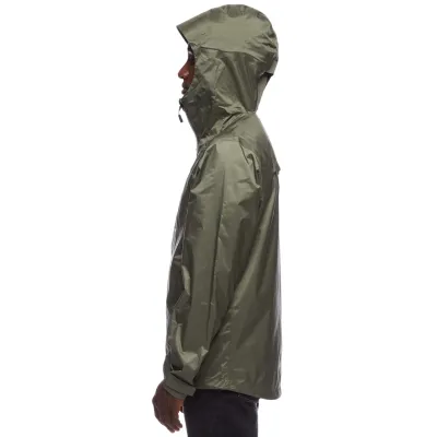 Мембранна чоловіча куртка для трекінгу Black Diamond M Treeline Rain Shell, L - Tundra (BD 7450083010LRG1) - 2 - Robinzon.ua