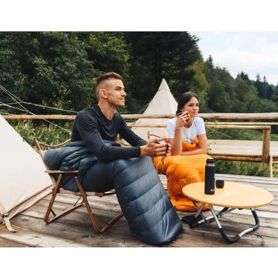 Спальник пуховый Turbat ULTAR dark cheddar - 185 см - оранжевый - 1 - Robinzon.ua