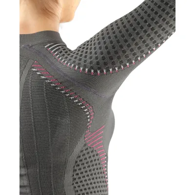 Термофутболка з довгим рукавом жіноча Accapi Ergoracing, Antracite/Black, XL/XXL (ACC АA911.968-X2X) - 3 Термофутболка з довгим рукавом жіноча Accapi Ergoracing, Antracite/Black, XL/XXL (ACC АA911.968-X2X) - 3 - Robinzon.ua