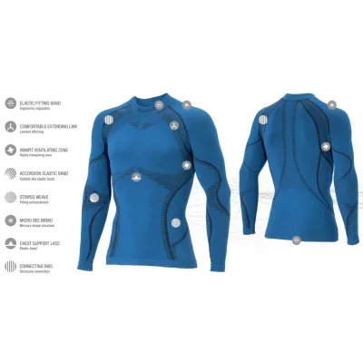 Чоловіча термофутболка з довгим рукавом Accapi Ergowool, XL/XXL, Iron/Black (ACC WА701.6799-X2X) - 1 Чоловіча термофутболка з довгим рукавом Accapi Ergowool, XL/XXL, Iron/Black (ACC WА701.6799-X2X) - 1 - Robinzon.ua