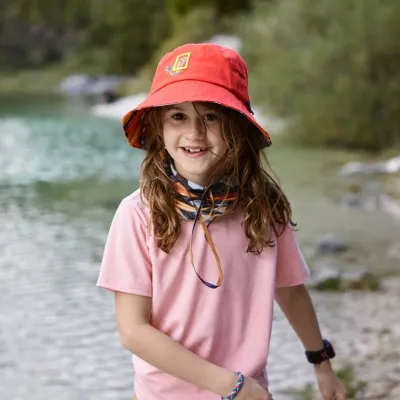 Шарф-труба дитячий Buff Coolnet UV+ Nesis Coral Pink (BU 128762.506.10.00) - 1 - Robinzon.ua