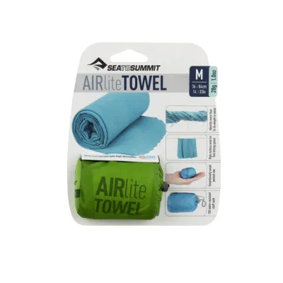 Рушник з мікрофібри Airlite Towel, M - 36х84см, Lime від Sea to Summit (STS AAIRMLI) - 4 Рушник з мікрофібри Airlite Towel, M - 36х84см, Lime від Sea to Summit (STS AAIRMLI) - 4 - Robinzon.ua