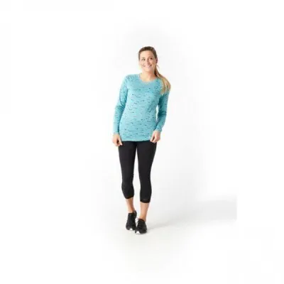 Футболка жіноча Smartwool Merino 150 Baselayer Print Long Sleeve Nile Blue, р. M (SW 15574.B46-M) - 3 Футболка жіноча Smartwool Merino 150 Baselayer Print Long Sleeve Nile Blue, р. M (SW 15574.B46-M) - 3 - Robinzon.ua