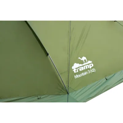 Намет Tramp Mountain 3 (V2) Зелена - 2 - Robinzon.ua
