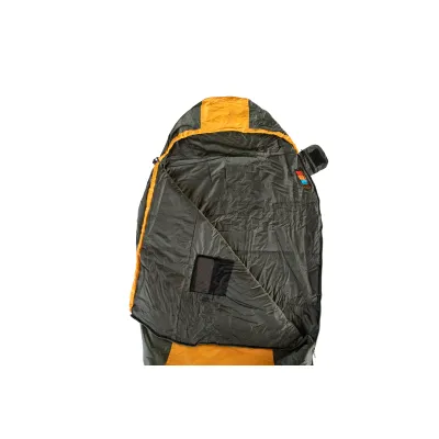 Спальний мішок Tramp Windy Light кокон лівий yellow/grey 220/80-55 UTRS-055 - 1 - Robinzon.ua