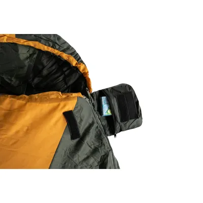 Спальний мішок Tramp Windy Light кокон лівий yellow/grey 220/80-55 UTRS-055 - 5 - Robinzon.ua