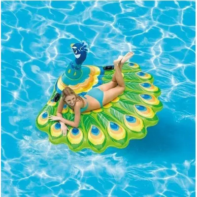 Надувний пліт для катання Intex 57250 Павич 193х163х94 см - 1 Надувний пліт для катання Intex 57250 Павич 193х163х94 см - 1 - Robinzon.ua