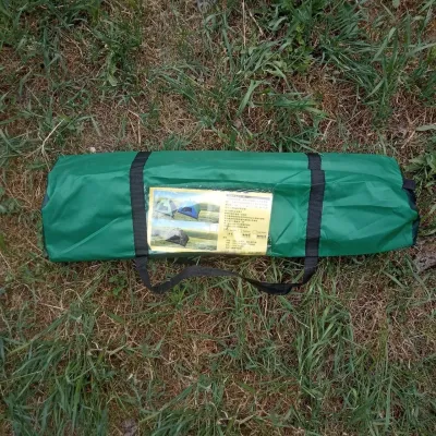 Автоматичний туристичний намет Camp 4-місний з москітною сіткою зелений + Підвісна лампа - 4 - Robinzon.ua