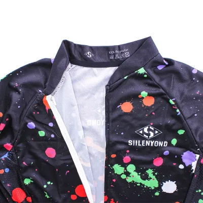 Вело костюм женский Lesko Siilenyond SW-CT-05702 Graffiti 3XL Разноцветный (8267-37542) - 4 - Robinzon.ua