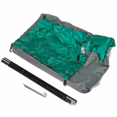 Намет туристичний 4-х місний Camp Tent 2х2х1.5м кемпінговий з москітною сіткою Зелений з помаранчевим - 1 Намет туристичний 4-х місний Camp Tent 2х2х1.5м кемпінговий з москітною сіткою Зелений з помаранчевим - 1 - Robinzon.ua