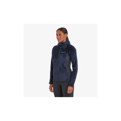 Жіноча флісова толстовка з рукавом реглан Montane Female Protium XPD Hoodie, Eclipse Blue, S/10/36 (5056237085261) - 2 - Robinzon.ua