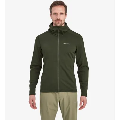 Чоловіча флісова толстовка Montane Protium Hoodie, Oak Green, XL (5056601004744) - 3 - Robinzon.ua