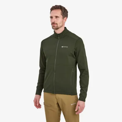 Мужская флисовая кофта Montane Protium Jacket, Oak Green, L (5056601004959) - 2 Мужская флисовая кофта Montane Protium Jacket, Oak Green, L (5056601004959) - 2 - Robinzon.ua