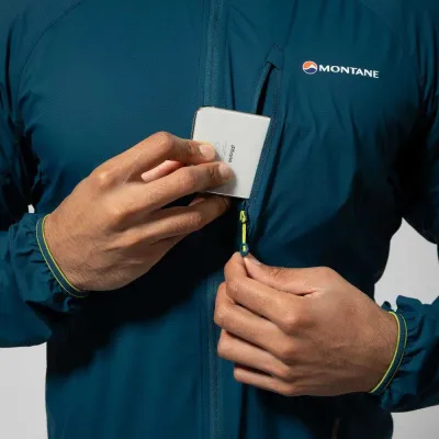 Чоловіча вітровка Montane Featherlite Trail Jacket, Narwhal Blue, M (5056237030889) - 2 Чоловіча вітровка Montane Featherlite Trail Jacket, Narwhal Blue, M (5056237030889) - 2 - Robinzon.ua