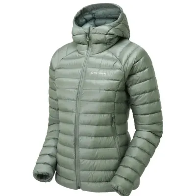Жіночий легкий пуховик Montane Female Anti-Freeze Hoodie, Pale Sage, S/10/36 (5056237082802) - 1 - Robinzon.ua