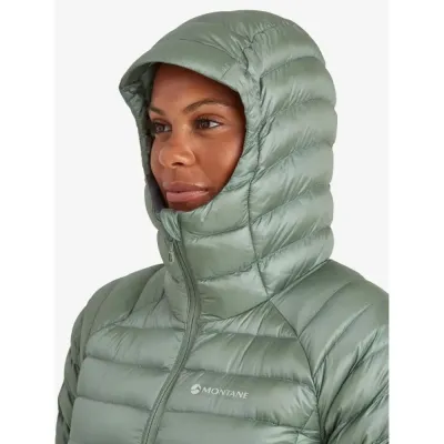 Жіночий легкий пуховик Montane Female Anti-Freeze Hoodie, Pale Sage, S/10/36 (5056237082802) - 2 - Robinzon.ua