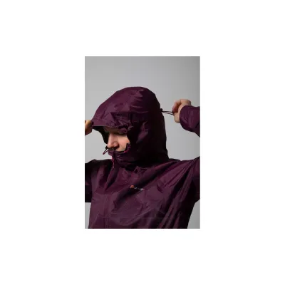 Мембранна жіноча куртка для трекінгу Montane Female Meteor Jacket, Wineberry, S/10/36 (5056237078591) - 3 - Robinzon.ua