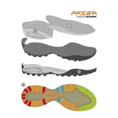 Кросівки унісекс Scarpa Mojito Planet 48 - оливковий, Ultralight, для альпінізму - 32616-350-1-48 - 8 - Robinzon.ua