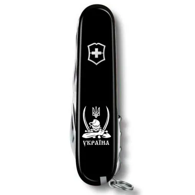 Складаний ніж Victorinox CLIMBER UKRAINE Vx13703.3_T1110u - 2 Складаний ніж Victorinox CLIMBER UKRAINE Vx13703.3_T1110u - 2 - Robinzon.ua
