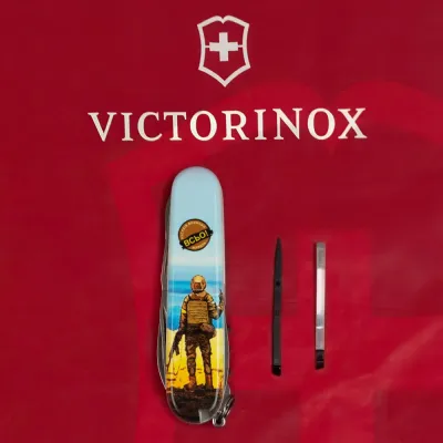 Складаний ніж Victorinox CLIMBER UKRAINE Vx13703.7_T3120h - 5 Складаний ніж Victorinox CLIMBER UKRAINE Vx13703.7_T3120h - 5 - Robinzon.ua