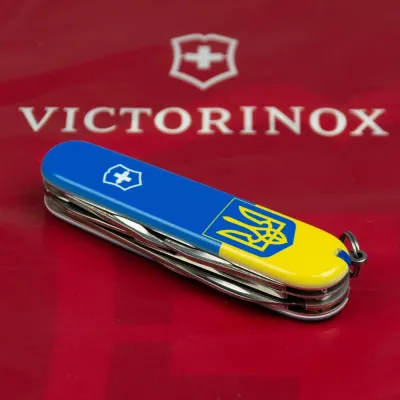 Складаний ніж Victorinox CLIMBER UKRAINE Vx13703.7_T3030p - 2 Складаний ніж Victorinox CLIMBER UKRAINE Vx13703.7_T3030p - 2 - Robinzon.ua
