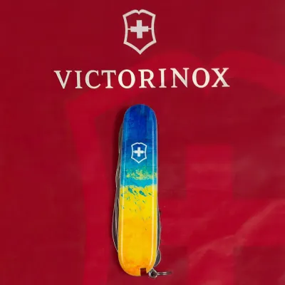 Складаний ніж Victorinox CLIMBER UKRAINE Vx13703.7_T3100p - 8 Складаний ніж Victorinox CLIMBER UKRAINE Vx13703.7_T3100p - 8 - Robinzon.ua