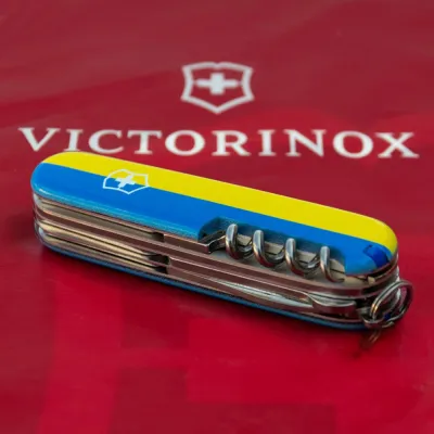 Складаний ніж Victorinox HUNTSMAN UKRAINE Vx13713.3_T3040p - 3 Складаний ніж Victorinox HUNTSMAN UKRAINE Vx13713.3_T3040p - 3 - Robinzon.ua