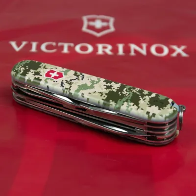 Складаний ніж Victorinox HUNTSMAN ARMY Vx13713.3_W3941p - 2 - Robinzon.ua