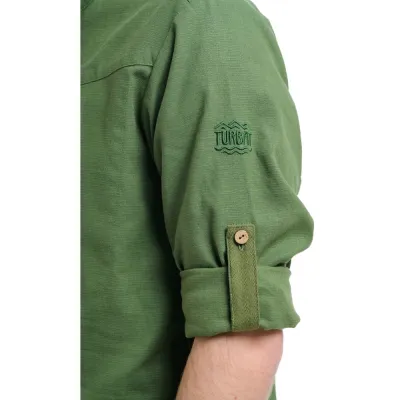 Рубашкa Turbat Madeira Hemp Mns L - Зеленый - 4 Рубашкa Turbat Madeira Hemp Mns L - Зеленый - 4 - Robinzon.ua