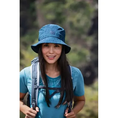 Панама Buff Trek Bucket Hat, Rinmann Black - S/M (BU 122590.999.20.00) - 5 - Robinzon.ua