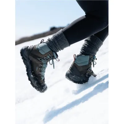 Черевики жіночі Keen Revel IV Mid Polar W 40 - сірий/блакитний, мультифункціональні - 1023629.40 - 5 - Robinzon.ua