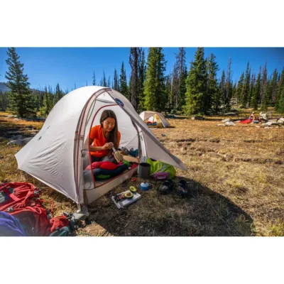 Намет Big Agnes Fly Creek HV UL2 grey/greige - 5 - Robinzon.ua