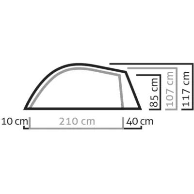 Намет Salewa LITETREK III 5623 5315 - UNI - серая - 2 - Robinzon.ua