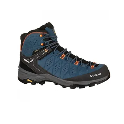 Полуботинки мужские Salewa Alp Trainer 2 Mid GTX 44 - синий с мембраной Gore-Tex®, треккинговые - 013.001.5966 - 1 - Robinzon.ua