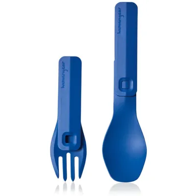 Набор столовых приборов Humangear GoBites Click. Blue - 1 Набор столовых приборов Humangear GoBites Click. Blue - 1 - Robinzon.ua