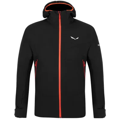 Мембранна чоловіча куртка для трекінгу Salewa Puez PTX 2L M Jacket, black, 46/S (283740911) - 2 - Robinzon.ua