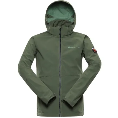 Чоловіча куртка Soft Shell Alpine Pro MEROM, Green, XS (MJCY553587 XS) - 1 - Robinzon.ua