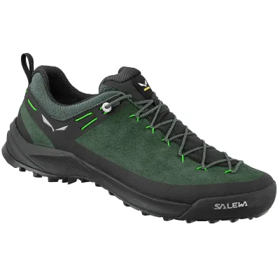 Кросівки чоловічі Salewa WILDFIRE LEATHER 45 - зелений, трекінгові - 013.001.5388 - 2 - Robinzon.ua