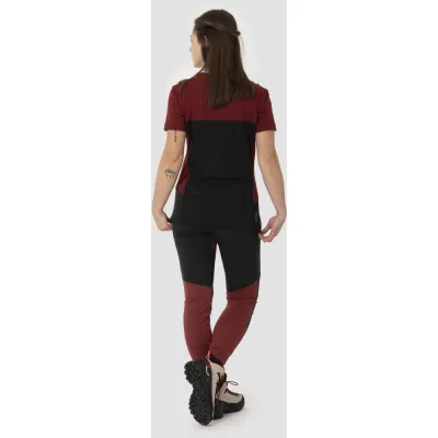 Штани жіночі Salewa PUEZ DRY RESP W CARGO TIGHTS, Burgundy, 42/36 (28331/1571 42/36) - 5 - Robinzon.ua