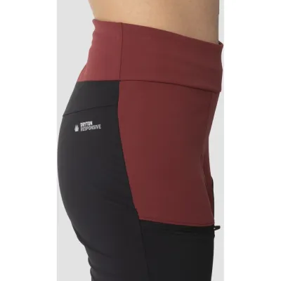Штани жіночі Salewa PUEZ DRY RESP W CARGO TIGHTS, Burgundy, 42/36 (28331/1571 42/36) - 6 - Robinzon.ua
