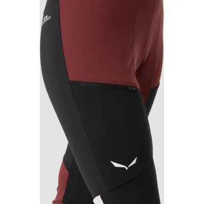 Штани жіночі Salewa PUEZ DRY RESP W CARGO TIGHTS, Burgundy, 42/36 (28331/1571 42/36) - 7 - Robinzon.ua