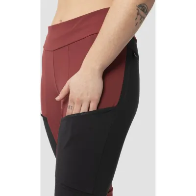 Штани жіночі Salewa PUEZ DRY RESP W CARGO TIGHTS, Burgundy, 42/36 (28331/1571 42/36) - 8 - Robinzon.ua