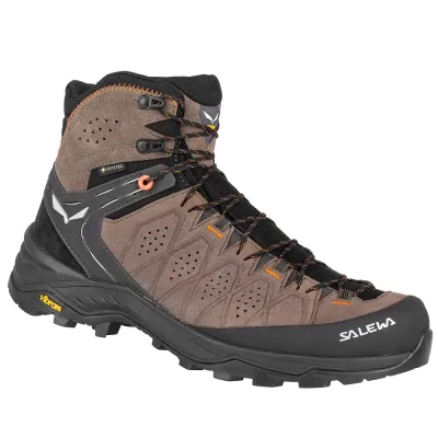 Черевики чоловічі Salewa Alp Trainer 2 Mid GTX 44.5 - коричневий, трекінгові - 013.001.5028 - 2 - Robinzon.ua